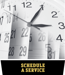 calendar for scheduling automotive services